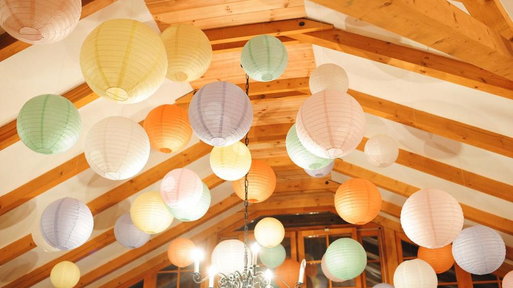 Perfect Pastel Paper Lanterns Hanging Lantern Company